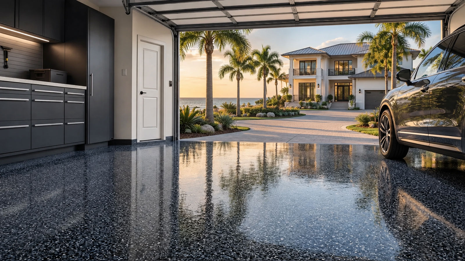 Garage Floor Coating in Ormond Beach, FL