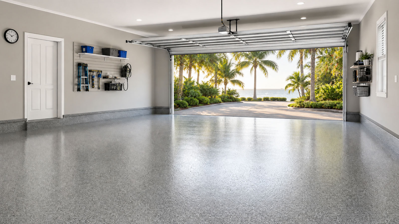 Epoxy Garage Floor Coatings in Daytona Beach, FL